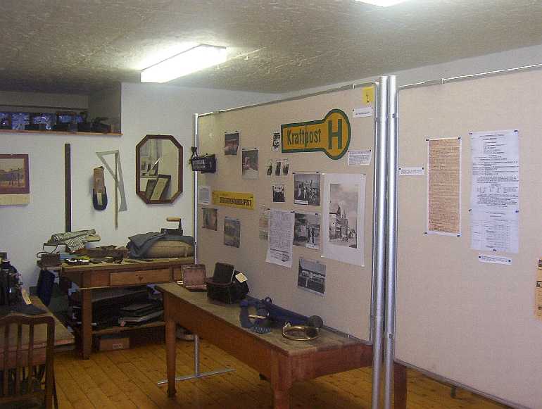 Ausstellung im Heimatmuseum Vlkersbach