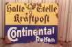 altes Kraftposthaltestellenschild