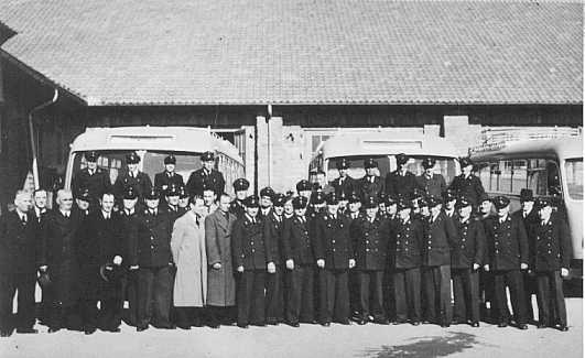 Postbusfahrer in den fünfziger Jahren