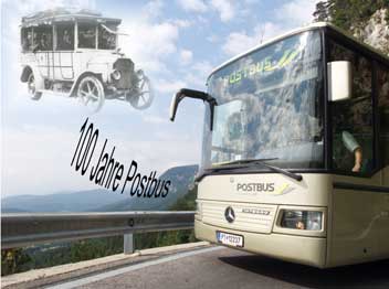1907 - 2007 - hundert Jahre Postbus in sterreich