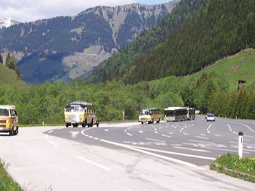 Ausfahrt nach Ferleiten