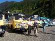 Abschlu in Viehhofen: Postbus-Oldtimer