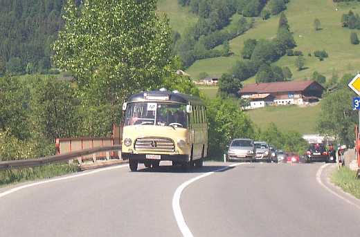 Auf der Fahrt nach Saalfelden