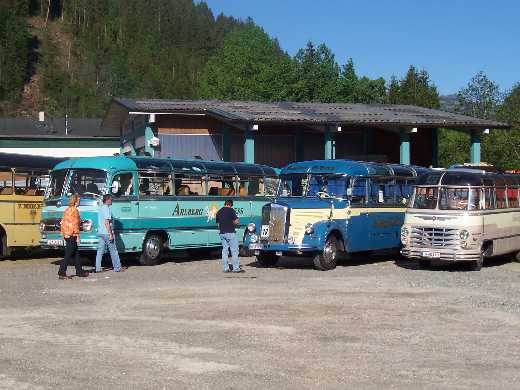 Abschlu in Viehhofen: private Oldtimer