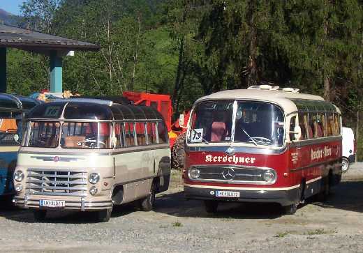 Abschlu in Viehhofen: private Oldtimer