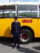 Die Chauffeure kamen in alten Uniformen