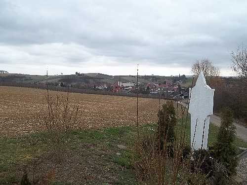 Blick auf Landshausen