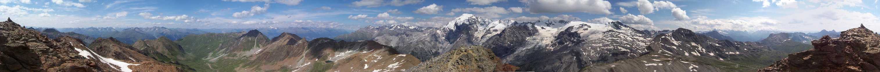 Panorama von der Rötlspitze