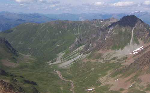 Blick ins Val Costainas