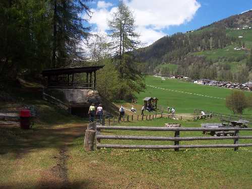 Der Kalkbrennofen (Chalchera) von Valchava