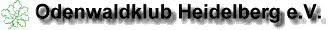 Odenwaldklub Heidelberg e.V.