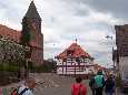 Rathaus und Kirche in Völkersbach