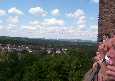 Aussicht von der Burgruine Kirkel