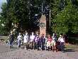 Wandergruppe am Place Stichanner in Wissembourg