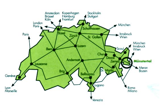 Anreise ins Münstertal